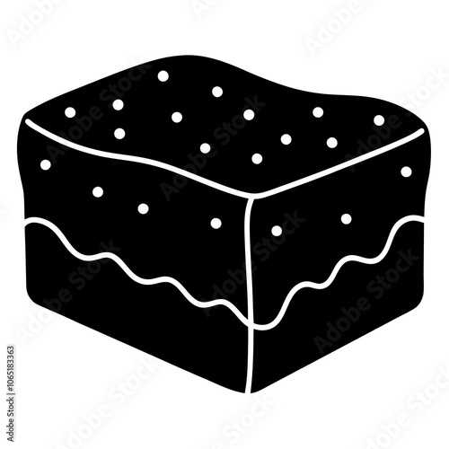  cake isolated on white