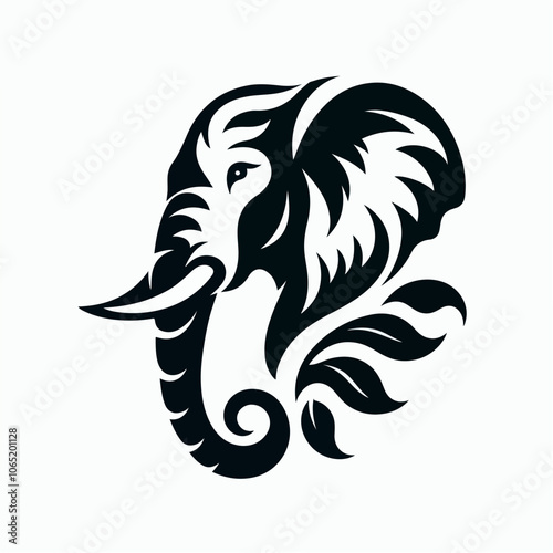 elephant logo illustration