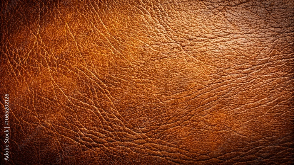 Fototapeta premium Brown Leather Texture Background for Luxury Design, Elegant Textures, Warm Tones, Soft Leather Feel, Rich Brown Shades, Stylish Backdrop for Creative Projects