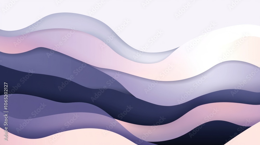 Obraz premium Abstract Wavy Background
