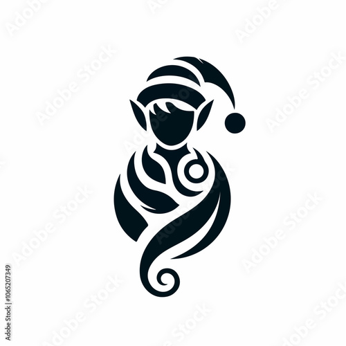 elf logo illustration