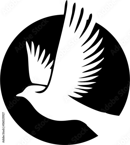 silhouette of a bird