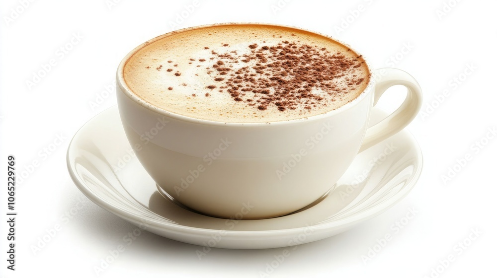 Fototapeta premium cofee white background