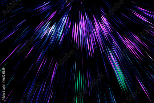 Motion Abstract Line Ray Background