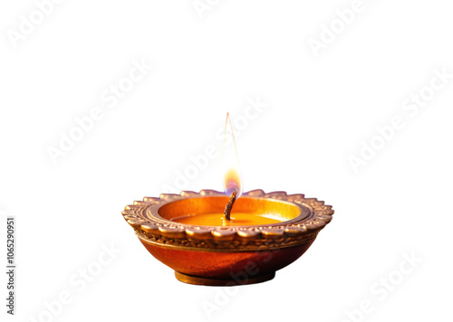              Colorful happy diwali diya oil lamp PNG