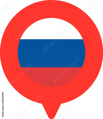Russia Flag On Pin Icon Free Download Russia Flag On Pin Icon - GFXLoad