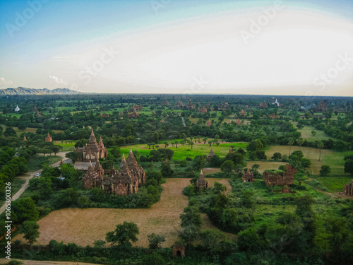 Bagan Temples and Pagodas on the Bagan Plains: Myanmar (Burma) photo