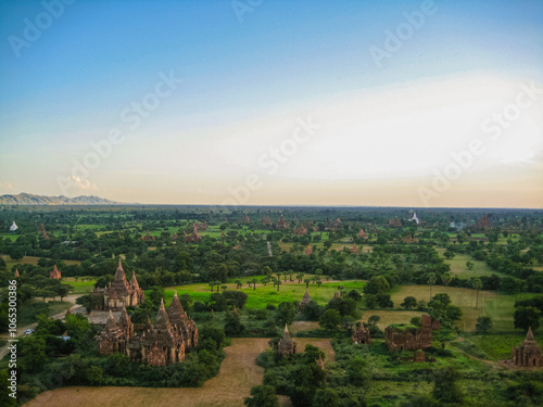 Bagan Temples and Pagodas on the Bagan Plains: Myanmar (Burma) photo