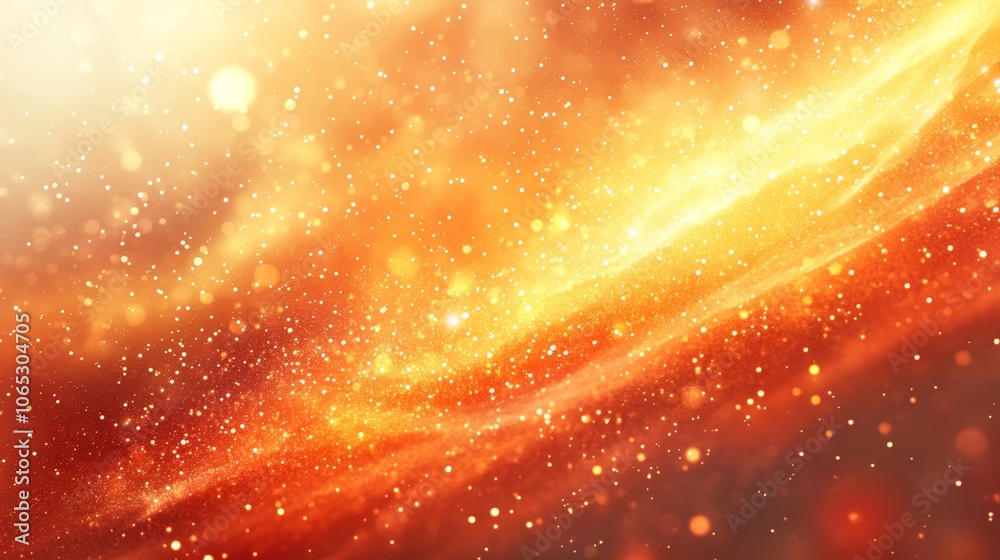 Obraz premium Stylish Christmas abstract background with color and festive sparkles