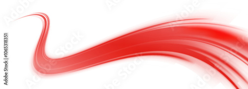 Png neon rays vector abstract background. Red Futuristic technological style. Png Abstract background with speed lines. Vector illustration. Futuristic. The light lines of the road are red