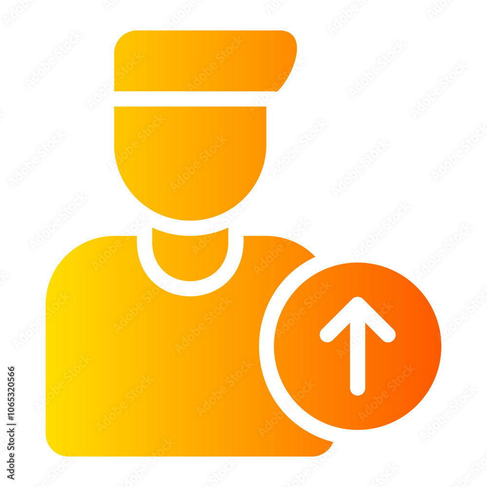 growth gradient icon