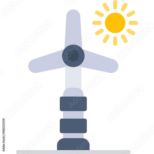 Wind Energy Icon