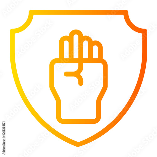willpower gradient icon