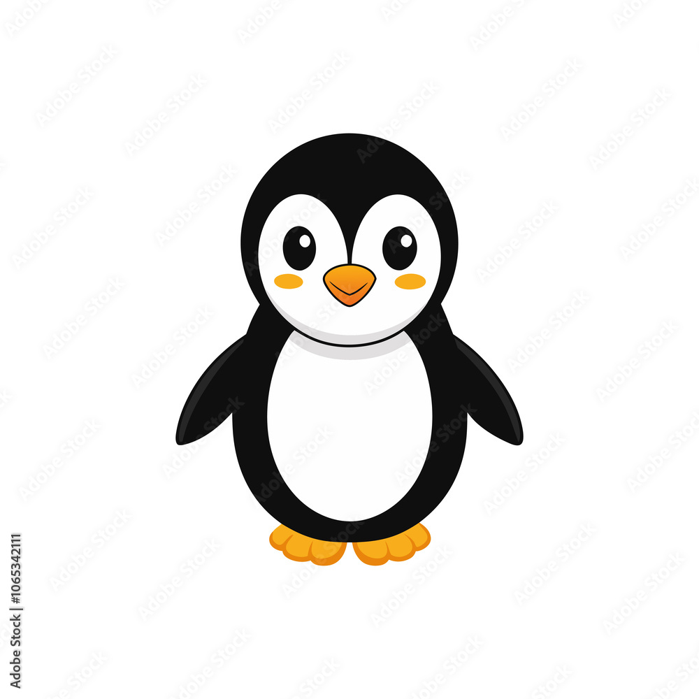 Obraz premium penguin on the snow