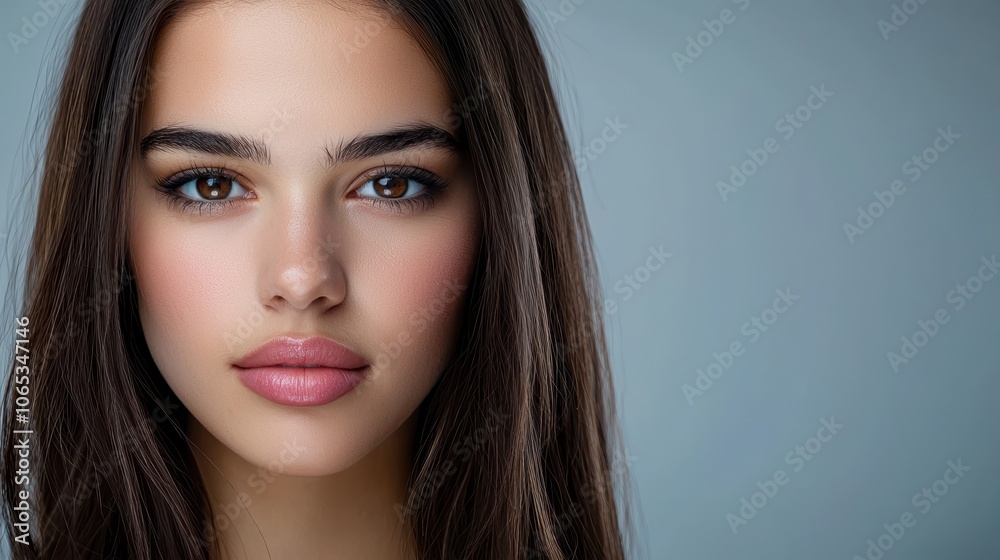 Naklejka premium Professional Headshot of Confident Woman