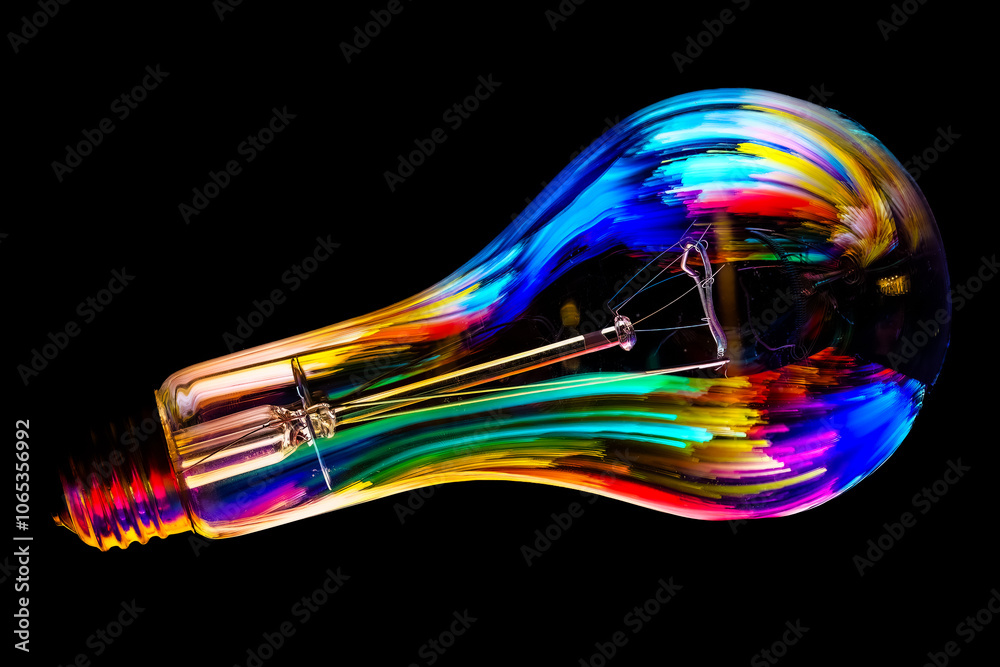 Spectrum Illumination - Light Bulb in Vivid Colors