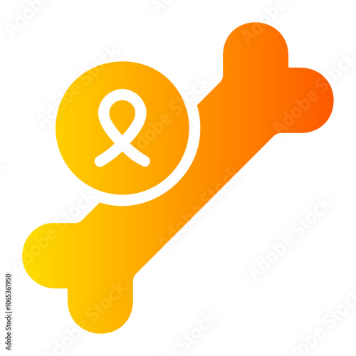 bone gradient icon