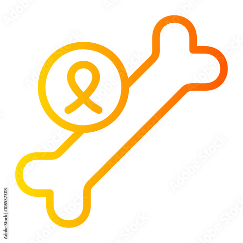 bone gradient icon