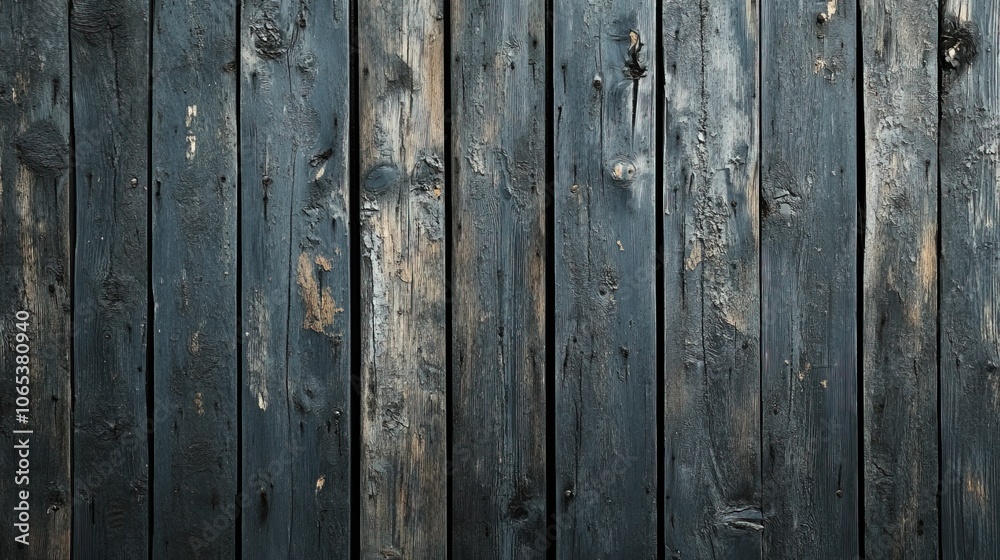 Obraz premium A textured backdrop featuring aged gray wood patterns