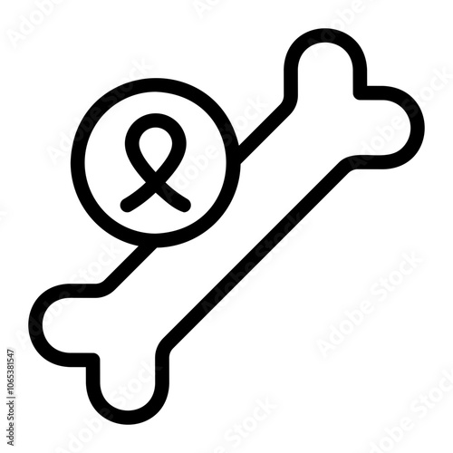 bone line icon
