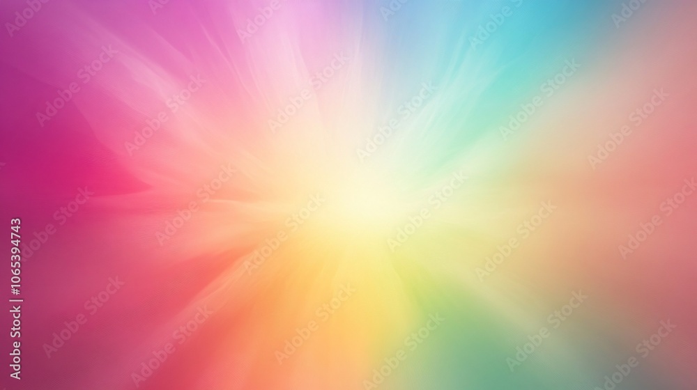 Fototapeta premium Abstract Rainbow Blurred Light Background