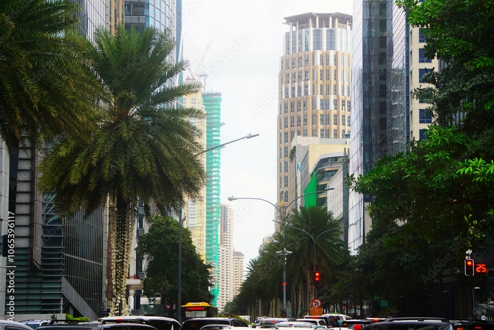 Obraz premium Makati, Filipiny