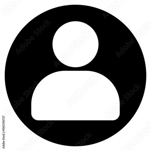 user glyph icon