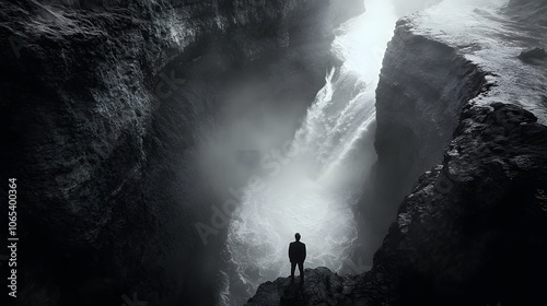 Exploring the Mysteries of Devil's Kettle: A River That Vanishes into the Unknown Underground photo