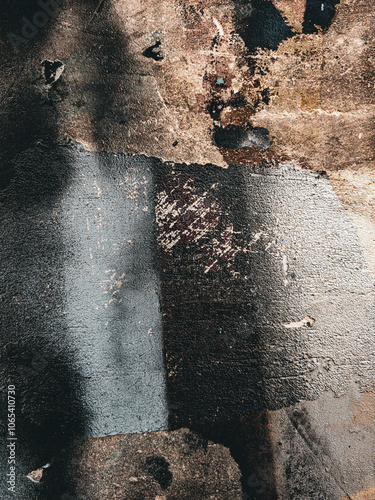 Obraz na płótnie A touch of grunge meets abstract art in this wallpaper for your background w salonie