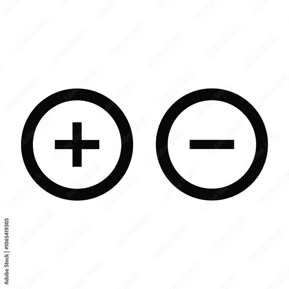 Plus and minus icon round outline vector. plus minus sign and symbol. add plus icon. Plus Minus Icon set for web and mobile app. Vector illustration. Eps file 39. Plus and minus icon round outline vector. plus minus sign and symbol. add plus icon. Plus Minus Icon set for web and mobile app. Vector illustration. Eps file 39.