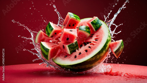 FruitPhotography, WatermelonImages, FreshFruitGraphics, HealthyFoodVisuals photo