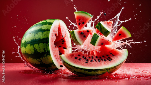 FruitPhotography, WatermelonImages, FreshFruitGraphics, HealthyFoodVisuals photo