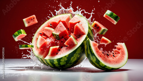 FruitPhotography, WatermelonImages, FreshFruitGraphics, HealthyFoodVisuals photo