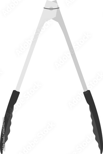 Kitchen Tongs Illustration