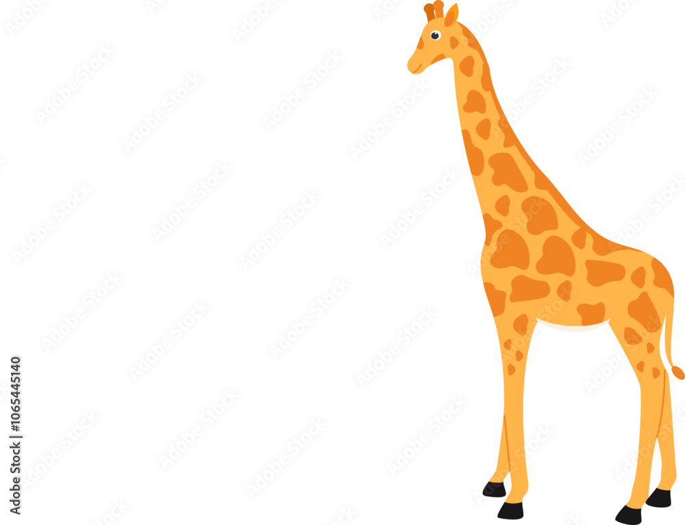 Obraz premium Giraffe Animal Ilustration