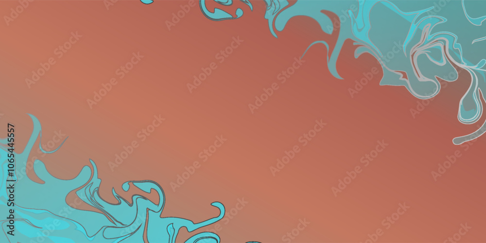 Fototapeta premium Abstract background seamless pattern with colourful Trendy vector illustration in retro psychedelic style