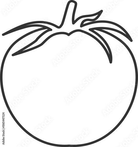 Tomato Outline
