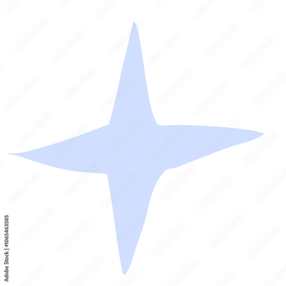 Obraz premium Children day star doodle