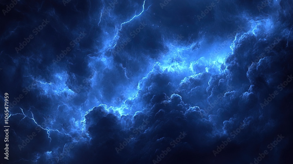 Design an image of a dramatic sky with dark clouds and lightning Design an image of a dramatic sky with dark clouds and lightning