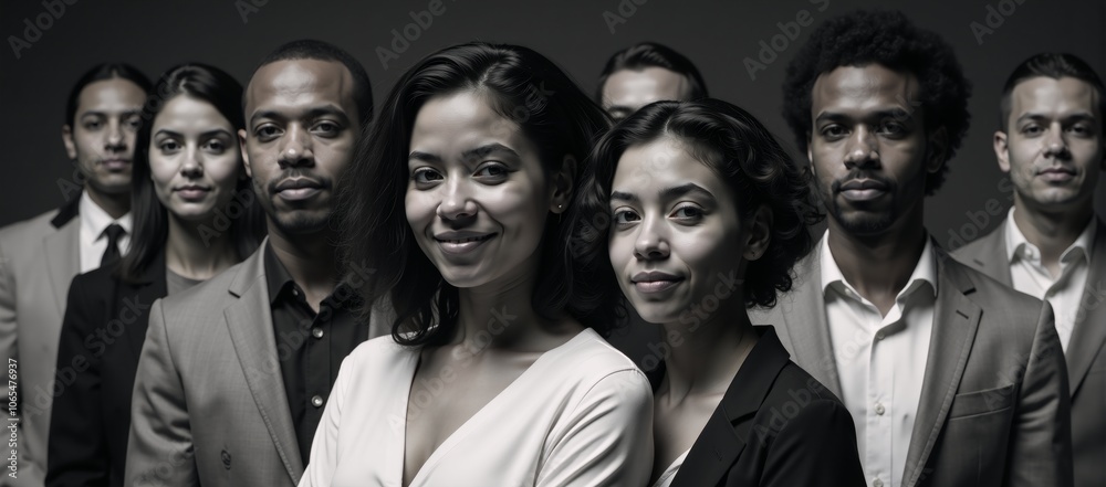 Obraz premium A unified society free from discrimination based on race