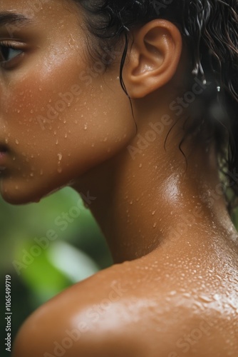 Wallpaper Mural Nourished Skin Close-Up: Shoulder Detail Shot Torontodigital.ca