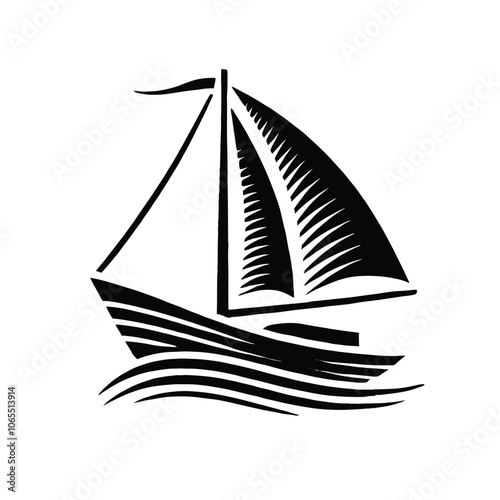 Boat Silhouette Sailing