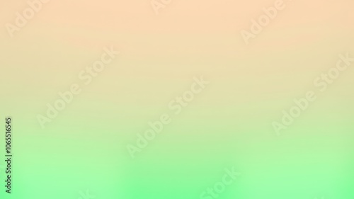 Abstract Gradient Background With Subtle Shift From Peach To Mint Green