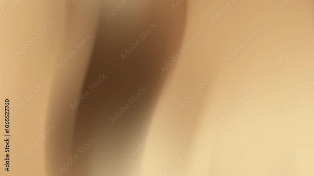 Blurred abstract background in shades of light beige, brown, orange, and tan. Suitable for web design, presentations, and artistic projects.