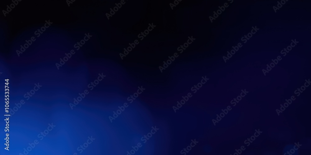 Fototapeta premium A gradient background with a soft transition from dark blue to a lighter shade of blue, perfect for design projects that require a simple and elegant backdrop.