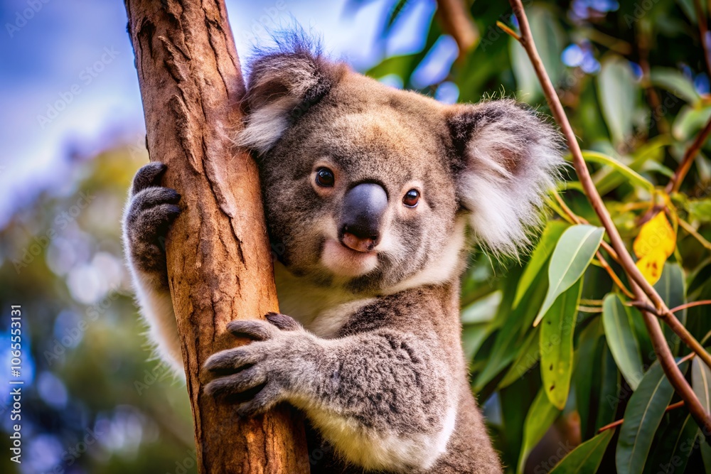 Fototapeta premium koala in a tree