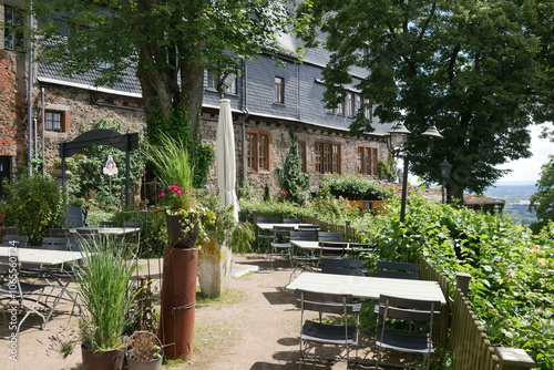 Burg Gleiberg Biergarten photo