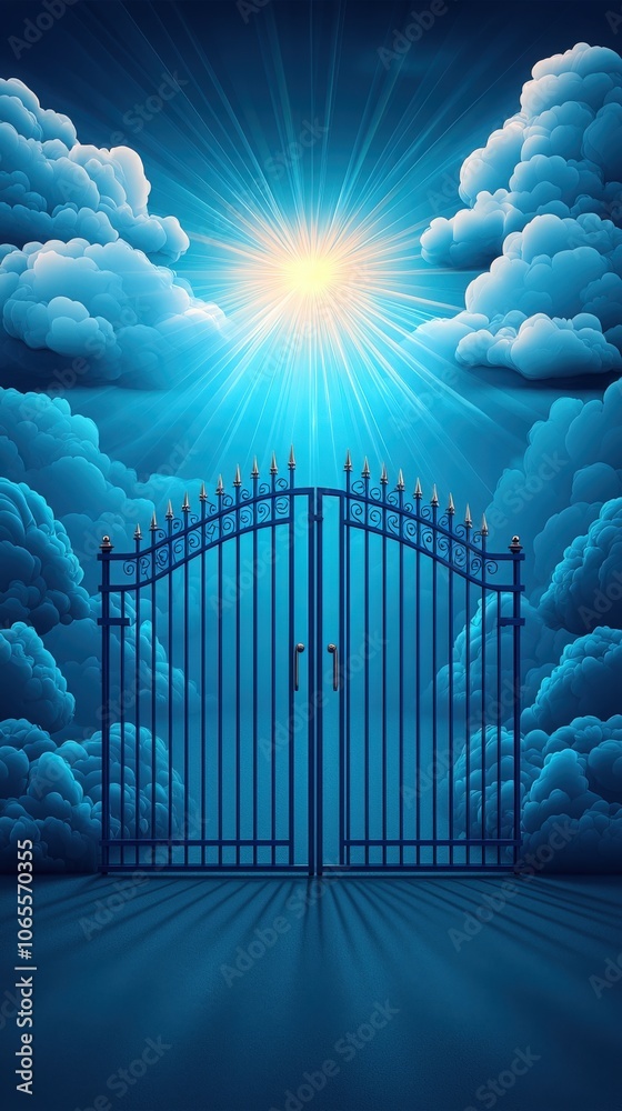Fototapeta premium Gate to Heaven.