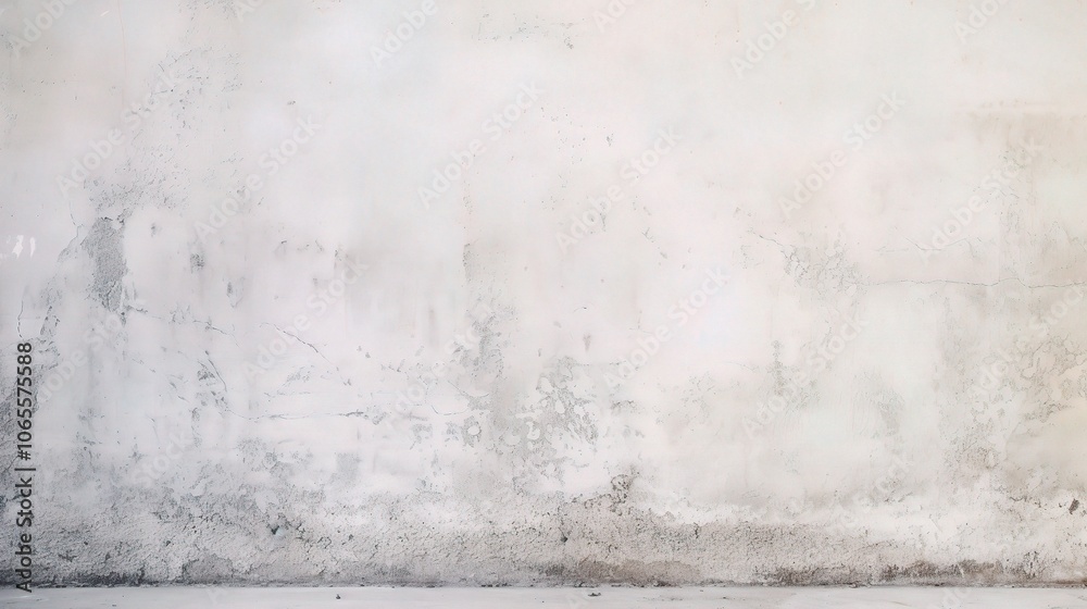 Obraz premium Vintage Textured Concrete Background in White Tone