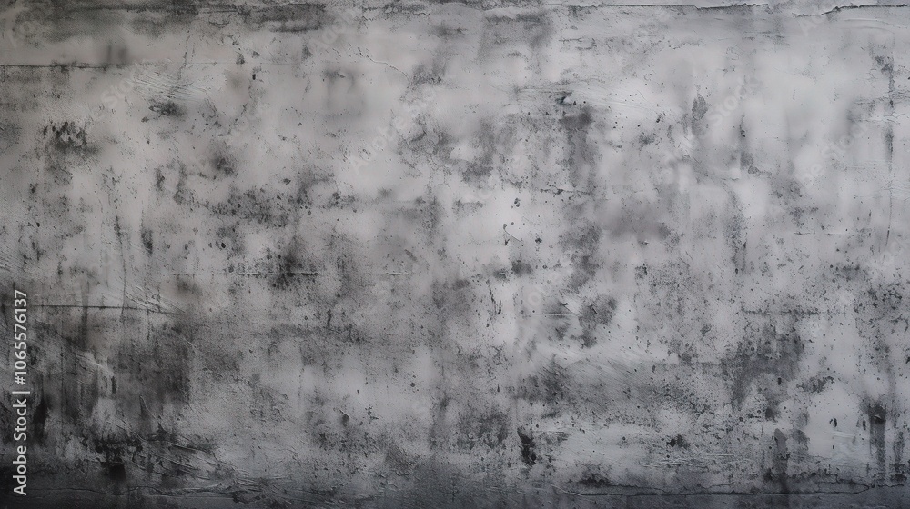 Fototapeta premium Textured Gray Concrete Wall with Rustic Distressed Look